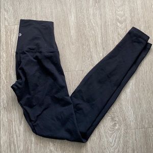 Lululemon thick black leggings